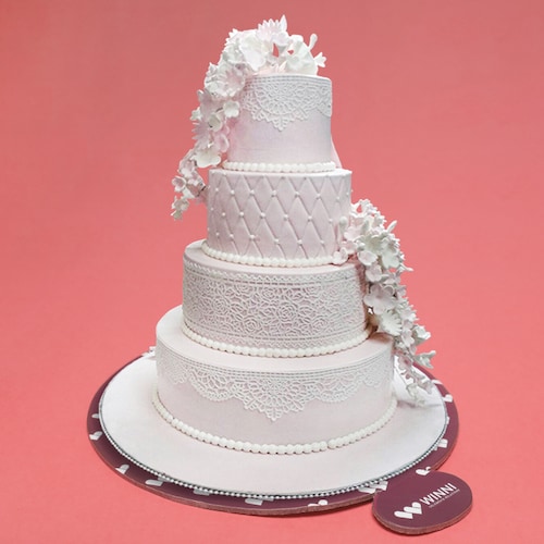 Buy Creamy Layers Wedding Cake