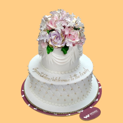Buy Symbol of Love Wedding Cake