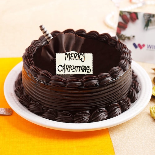 Buy Chocolicious Christmas Truffle Cake