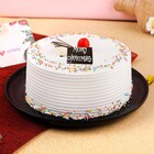 Merry Christmas Vanilla Cake
