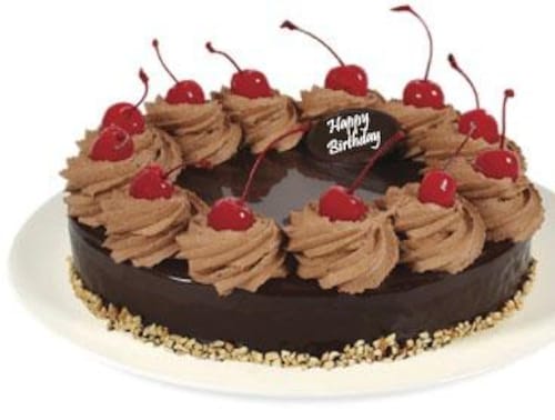 Buy Fresh 1Kg  Marble Cheesecake With Cherry Topping