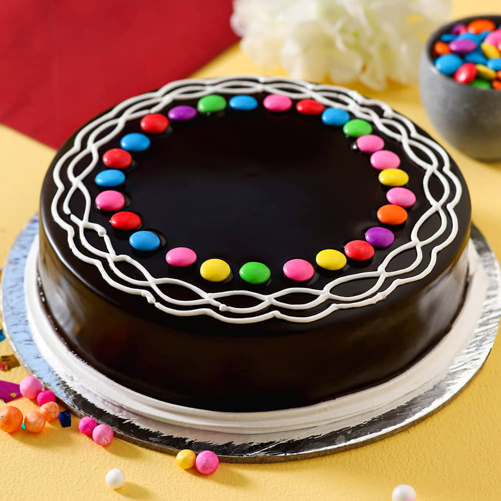 Order Choco Gems Cake Online Delivery | Kanpur Gifts