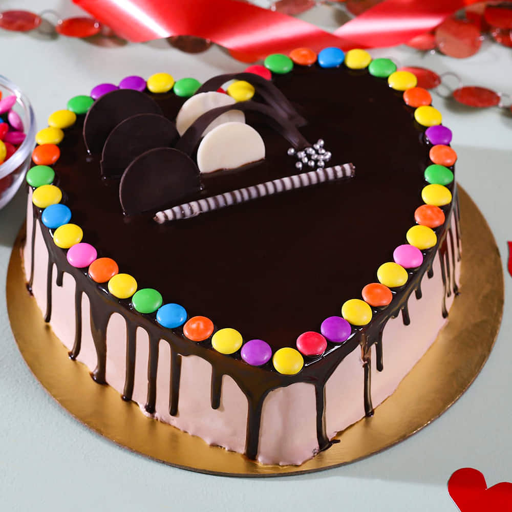 Send Online Sprinkled Gems Cake To Your Loved Ones With Winni.in | Winni.in