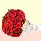 Birthday Wishes Red Roses Bunch