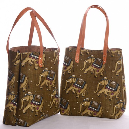 Buy Elephant Print Tote Bag
