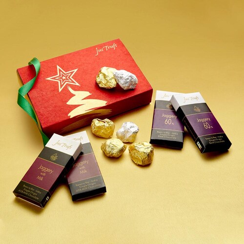 Buy Christmas Artisanal Chocolate Jaggery Healthy Gift