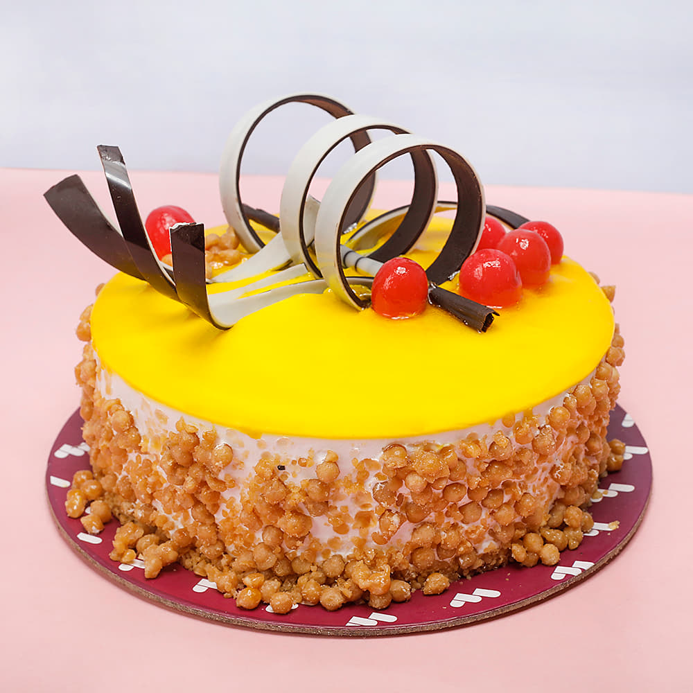 BuySend Mango Maharaja Cake Half kg Online Winni  Winniin