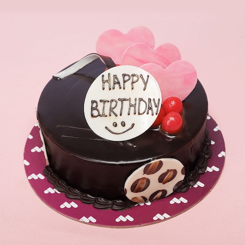 Buy Double Chocolate Birthday Cake