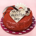 Red Velvet Valentine cake