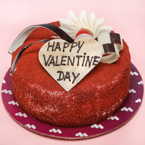 Buy Red Velvet Valentine cake