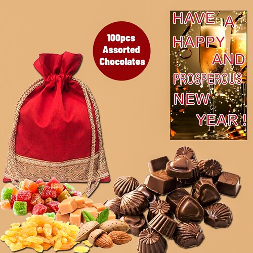 Buy Premium Assorted Chocolate New Year Gifts