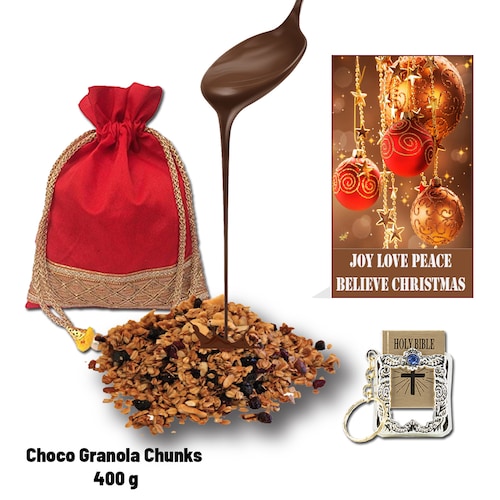 Buy Yummious Granola Chunks With Holi Bible