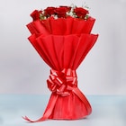 12 Red Rose Romance Bouquet