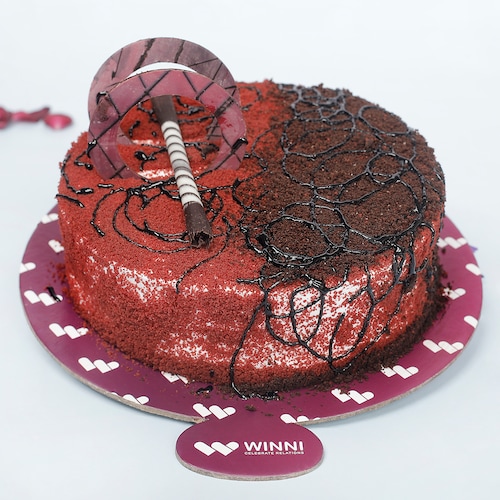 Buy Fusion Red Velvet and Chocolate Cake