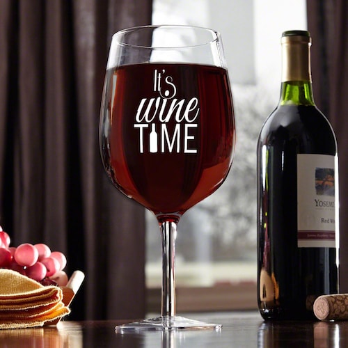 Buy Wine Time Glass