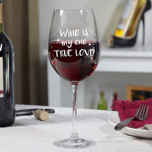 Buy True Love Wine Glass