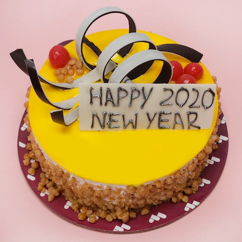 Order Online New Year Butter Scotch Cakes in vizag