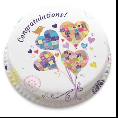 Buy Congratulations Balloons Cake