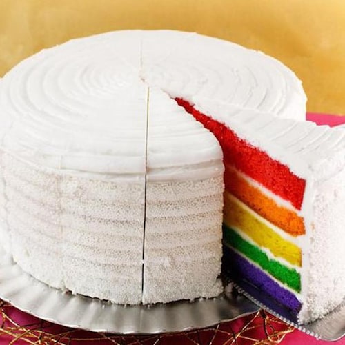 Buy Rainbow Flavour Cake