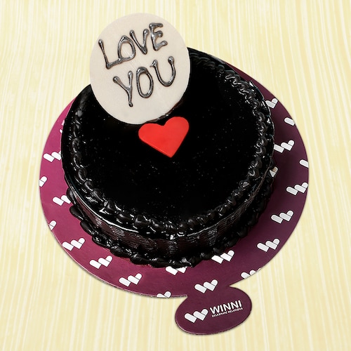 Buy Love You Chocolate Cake