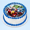 Buy Awesome Avengers Photo Cake