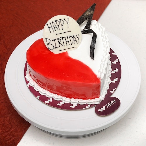Buy Strawberry Vanilla Birthday Cake