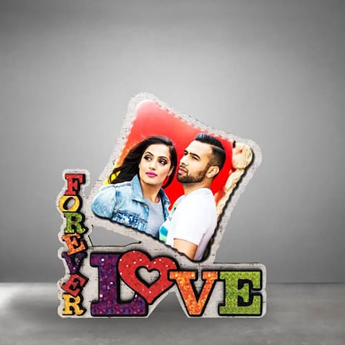 Buy Personalized Forever Love Photo Tile Frame