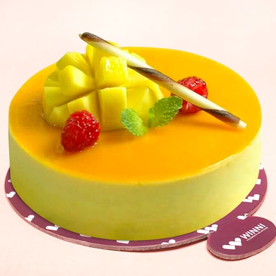 Send Mango Cake Online | Mango Cake Delivery by Winni