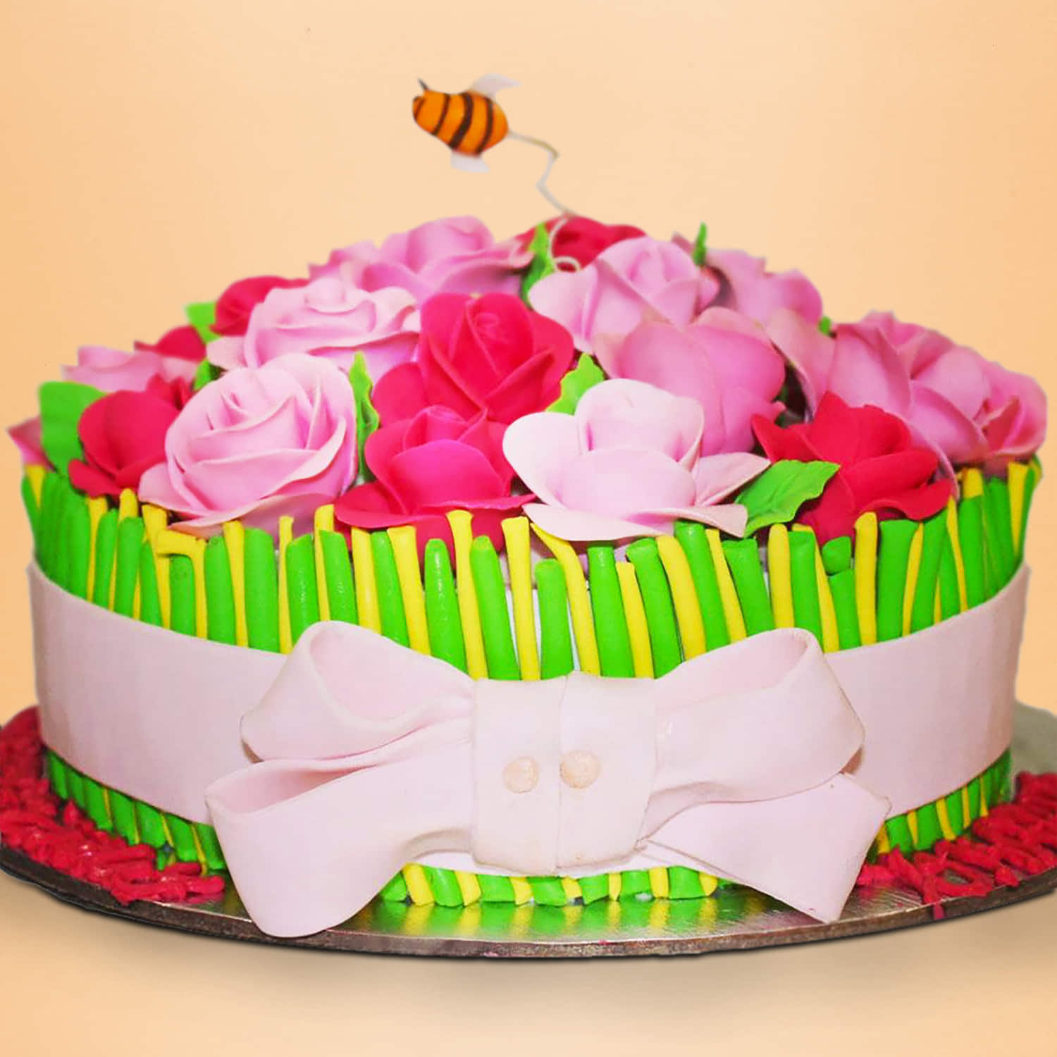 l Honey Rose Cake | हनी रोझ केक | - YouTube