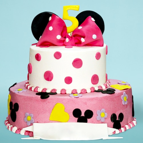 Buy Minnie Mouse 2 tier Cake