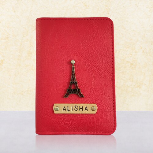 Order Online The Best Passport Cover - Rosy Red Passport Cover