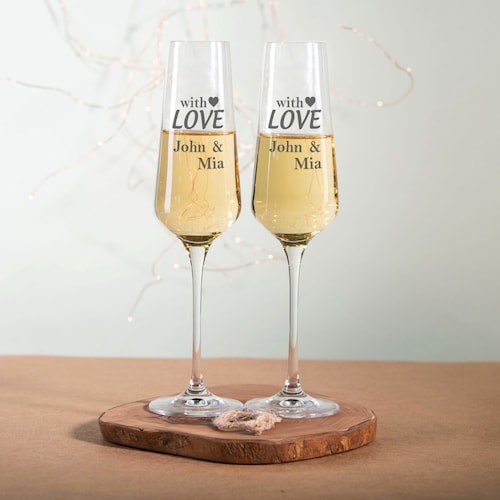 Buy Love Champagne Glass