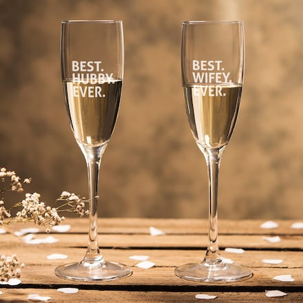 Fancy champagne clearance glasses