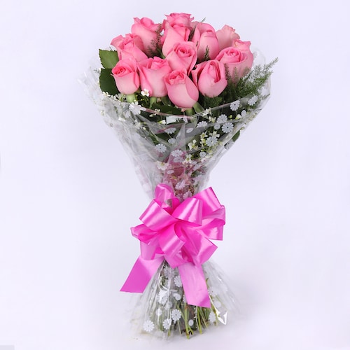 Buy Perfect Love A bouquet of  Pink Roses