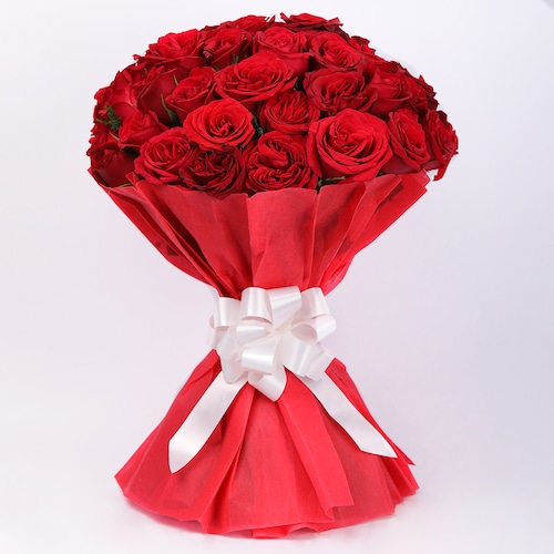 Buy For Someone Special Red Roses in Red Packing