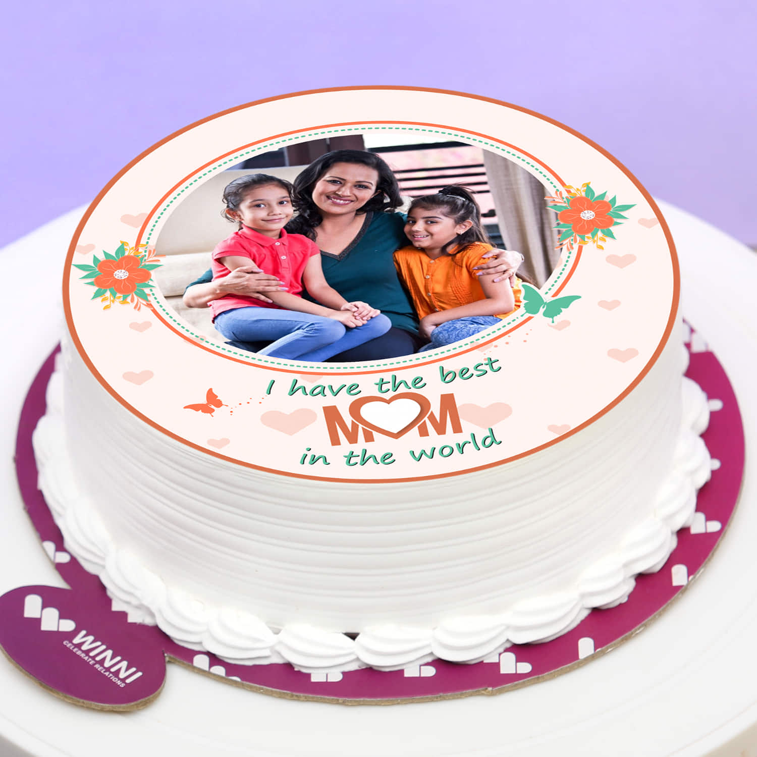Mom's birthday cake | Cake for mother | Gift for mother