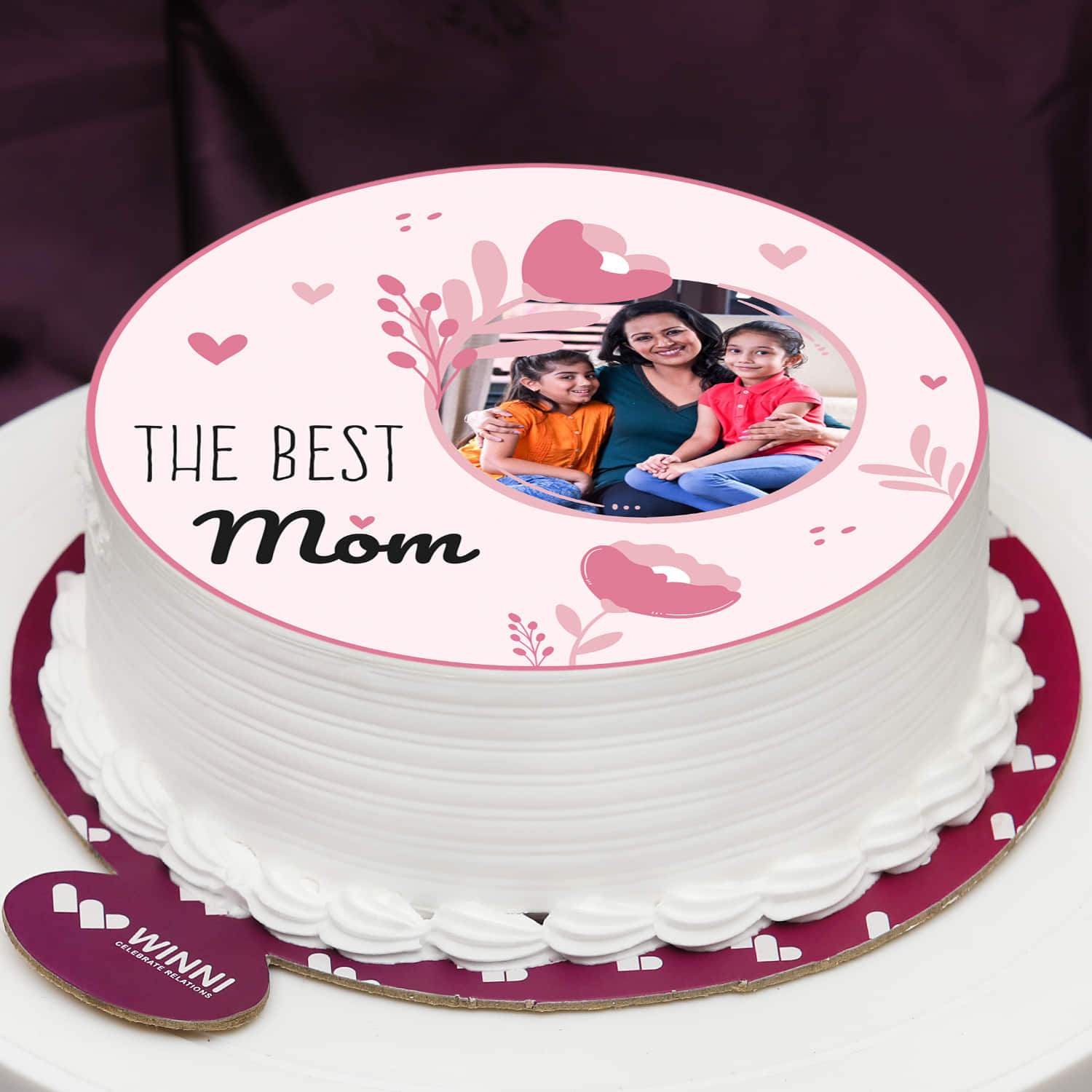 Send Best Mom Chocolate Cake Online in India at Indiagift.in