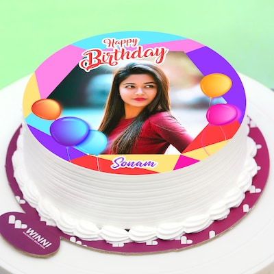 Order Photo Cakes Online | Get upto Rs 350 OFF - Winni