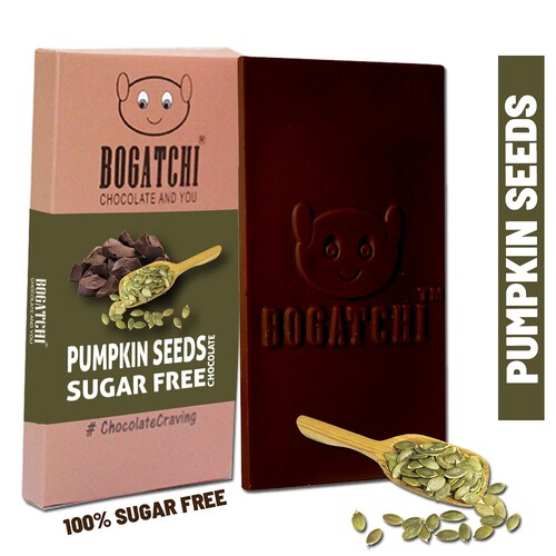 Buy Delicious Pumpkin Seeds Chocolate Bar