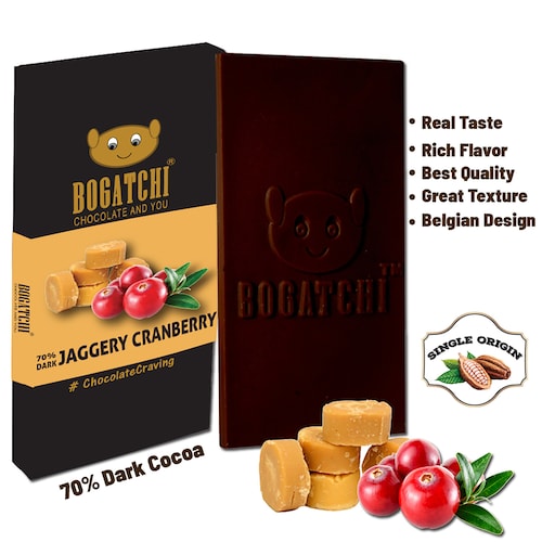 Buy Dark Jaggery Cranberry Chocolate