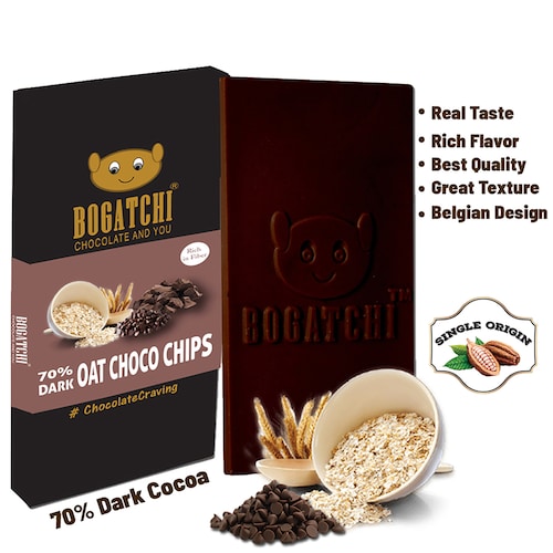 Buy Dark Oats Choco Chips Chocolate Bar