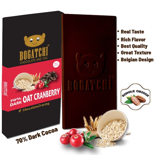 Buy Dark Oats Cranberry Chocolate Bar