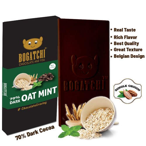 Buy Dark Oats Mint Chocolate Bar