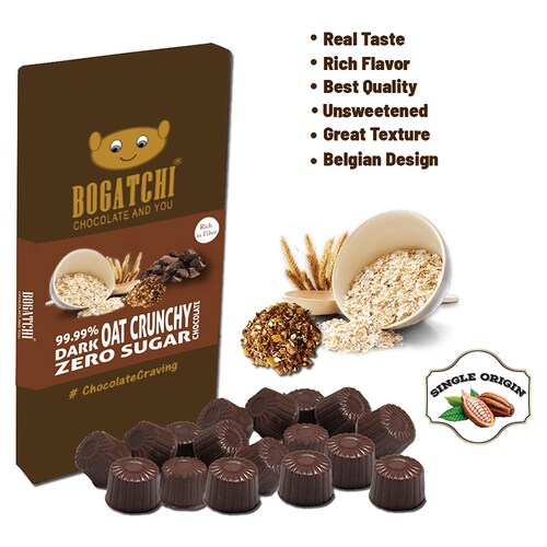Buy Crunchy Dark Oats Chocolate