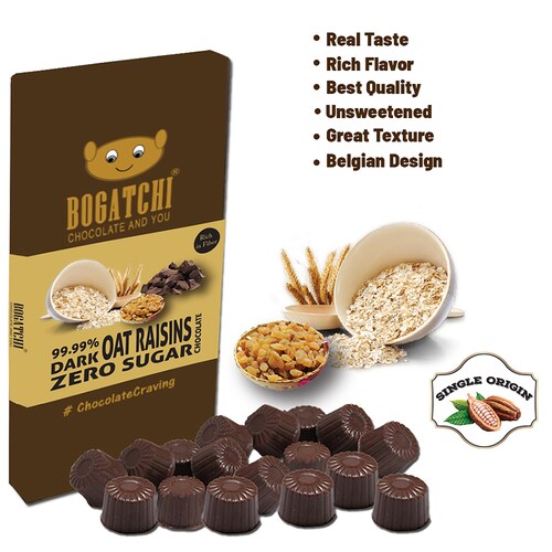 Buy Dark Oats Raisins Chocolate  16 pieces