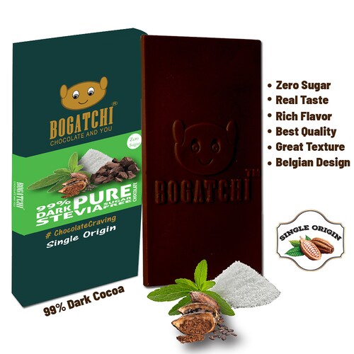 Buy Dark Stevia Pure Chocolate