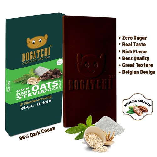 Buy Dark Stevia Oats Chocolate