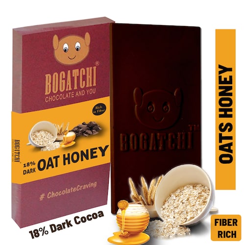 Buy Dark Oats Honey Chocolate Bar