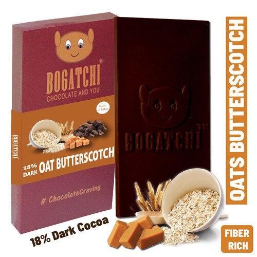 Buy Dark Oats Butter Scotch Chocolate Bar
