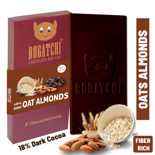 Buy Dark Oats Almonds Chocolate Bar